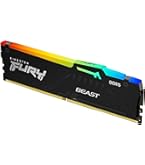 メモリー Kingston FURY RGB DDR5-5600 32GB(16x2) Kingston FURY Beast RGB 32GB (2 x 16GB) 288-Pin PC RAM DDR5 5600